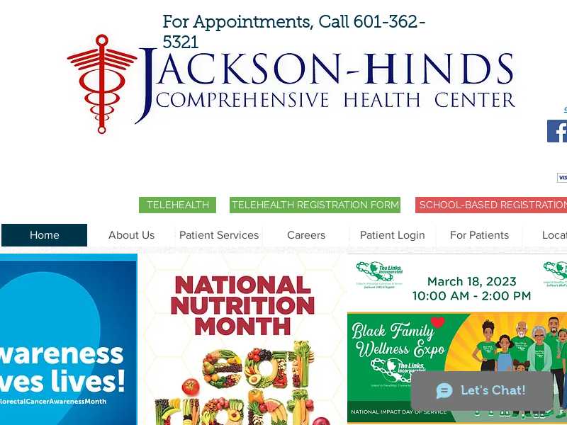 Jackson Hinds Comp Health Center South Clinic