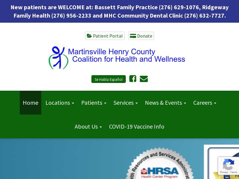 Martinsville Henry County Coalition for Health and Wellness