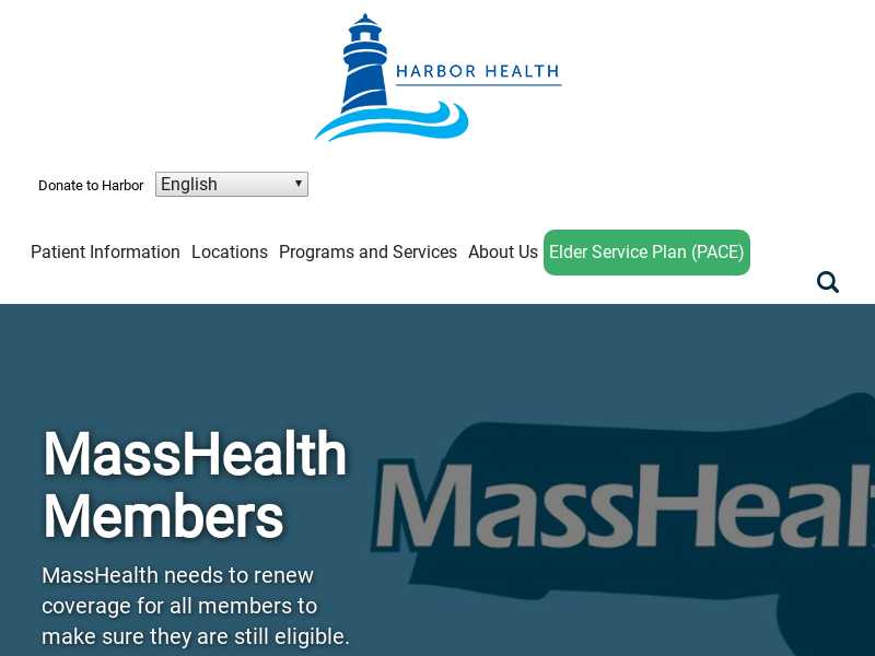 Harbor Health Services, Inc. Elder Service Plan - Mattapan