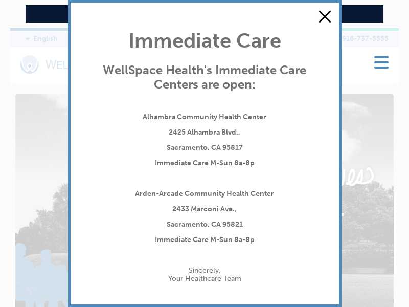 WellSpace Health - South Valley Community Health Center & Immediate Care