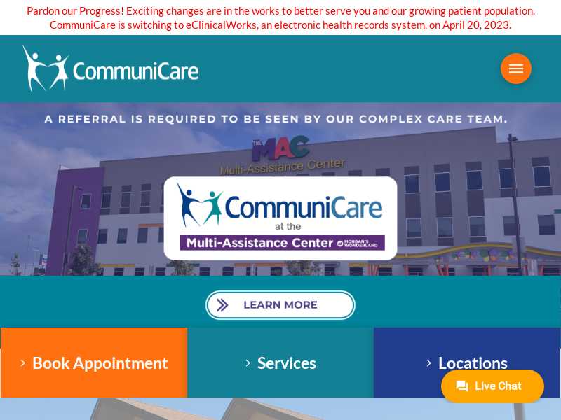 CommuniCare Health Centers - Las Palmas WIC Campus