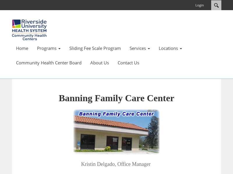 Banning Family Care Center
