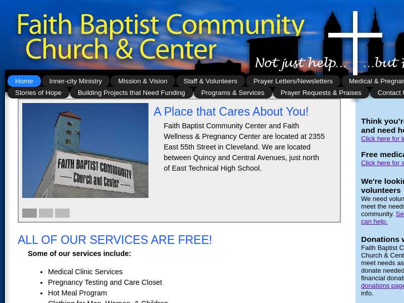 Faith Baptist Community Church & Center