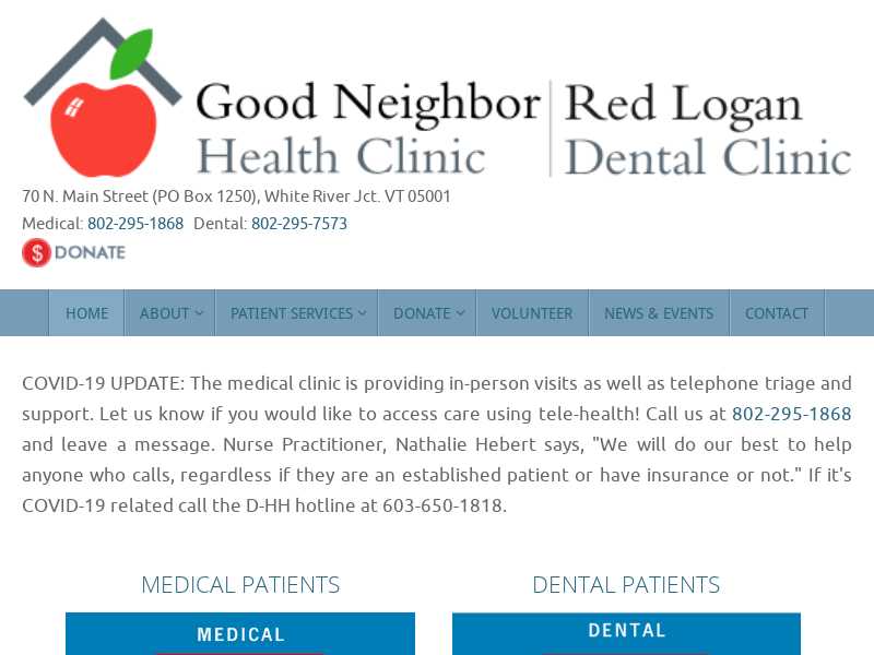 Good Neighbor Health Clinic and Red Logan Dental Clinic