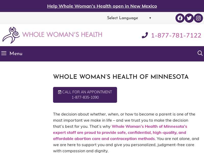 Whole Woman's Health of The Twin Cities